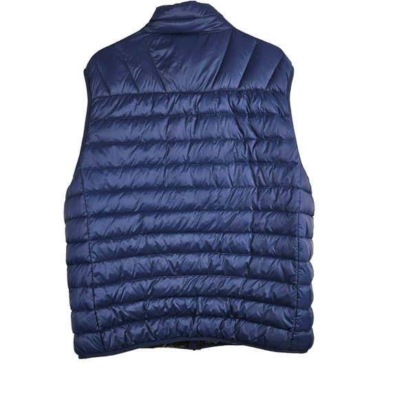 Hawke & Co Mens Duck Down Puffer Vest Size 2XL Sport Performance Blue Nylon - Picture 5 of 5
